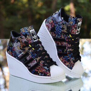 Adidas Superstar Ellure Floral Snakeskin Print